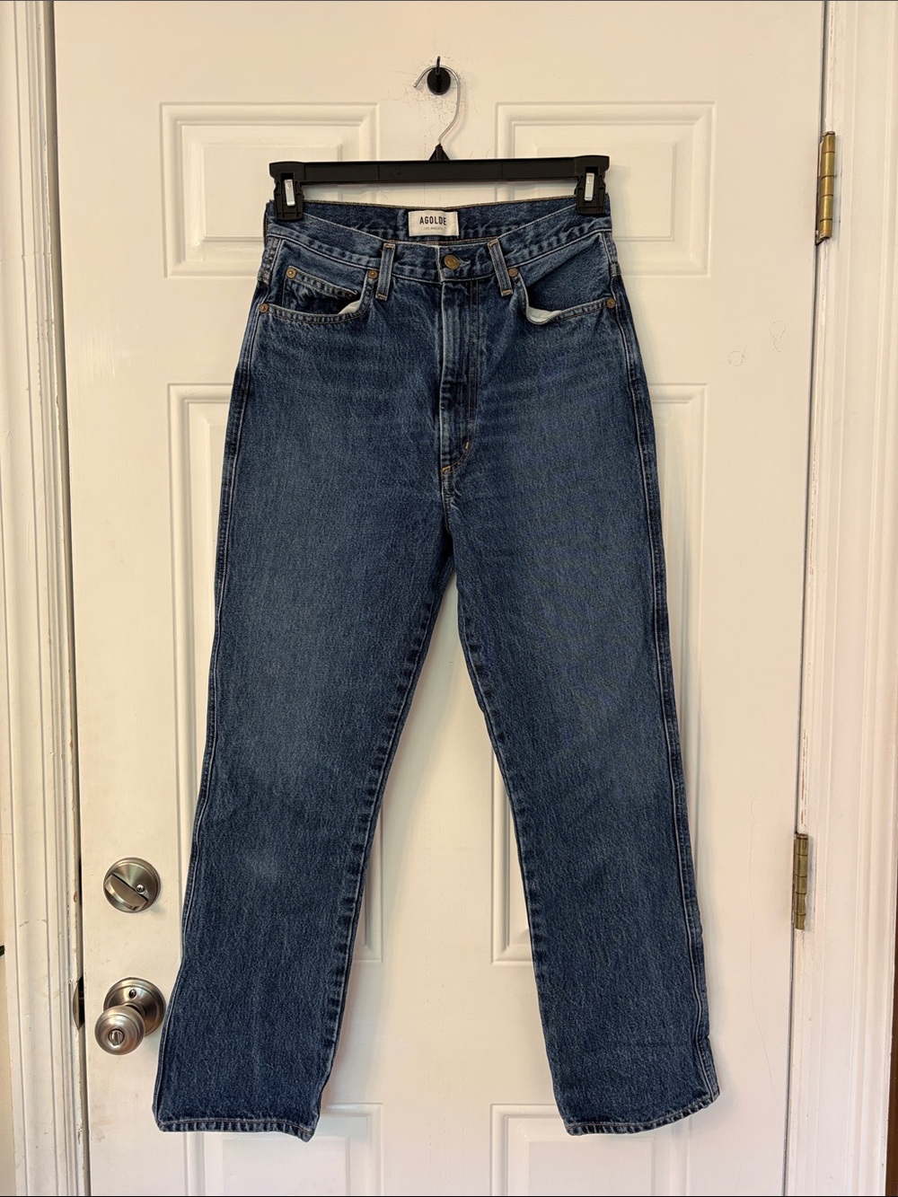 AGOLDE Pinch Waist Jeans Blue Size 27 COTTON